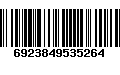 Código de Barras 6923849535264