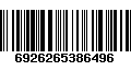 Código de Barras 6926265386496