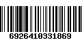 Código de Barras 6926410331869