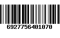 Código de Barras 6927756401070