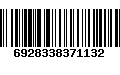 Código de Barras 6928338371132