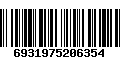 Código de Barras 6931975206354