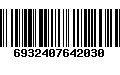 Código de Barras 6932407642030