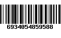 Código de Barras 6934054859588