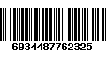 Código de Barras 6934487762325