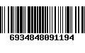 Código de Barras 6934848091194