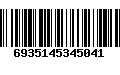 Código de Barras 6935145345041