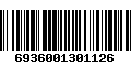 Código de Barras 6936001301126