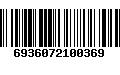 Código de Barras 6936072100369