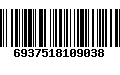 Código de Barras 6937518109038