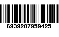 Código de Barras 6939287959425