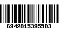 Código de Barras 6942815395503