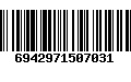 Código de Barras 6942971507031