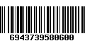 Código de Barras 6943739580600