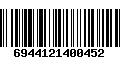 Código de Barras 6944121400452