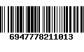 Código de Barras 6947778211013