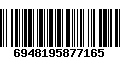 Código de Barras 6948195877165