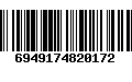 Código de Barras 6949174820172