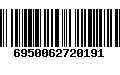 Código de Barras 6950062720191