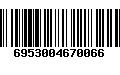 Código de Barras 6953004670066