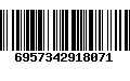 Código de Barras 6957342918071