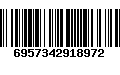 Código de Barras 6957342918972