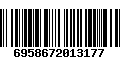 Código de Barras 6958672013177