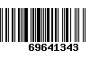 Código de Barras 69641343