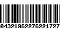 Código de Barras 69704321962276221727050