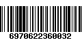 Código de Barras 6970622360032