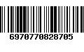 Código de Barras 6970770828705