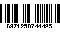 Código de Barras 6971258744425