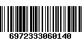 Código de Barras 6972333060140