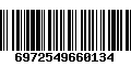 Código de Barras 6972549660134