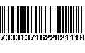 Código de Barras 697333137162202111048