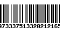 Código de Barras 69733375133202121655