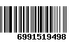 Código de Barras 6991519498