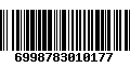 Código de Barras 6998783010177