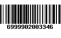 Código de Barras 6999902003346