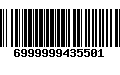 Código de Barras 6999999435501