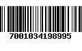 Código de Barras 7001034198995