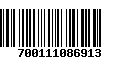 Código de Barras 700111086913