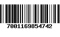 Código de Barras 7001169854742