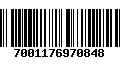 Código de Barras 7001176970848