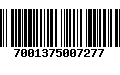 Código de Barras 7001375007277