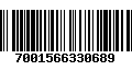 Código de Barras 7001566330689