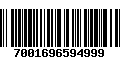 Código de Barras 7001696594999