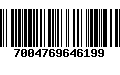 Código de Barras 7004769646199