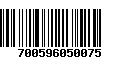 Código de Barras 700596050075