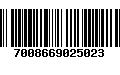 Código de Barras 7008669025023